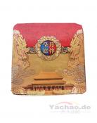 现货 香港月伴皇庭【礼盒】 单黄白莲蓉月饼 750g/Single Yolk White Lotus Paste 750g