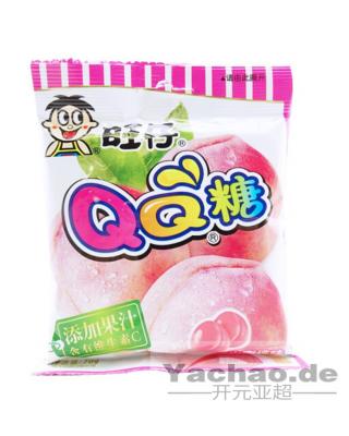 旺旺 旺仔 QQ糖 水蜜桃味 70g/QQ Gummie Subpfirsichgeschmack WANGZAI 70g