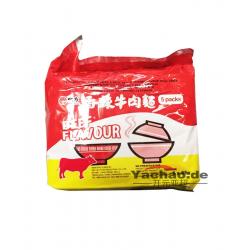 维力方便面 维力牛肉味 5连包 5*85g/Weilih instant noodle beef flavour 5*85g
