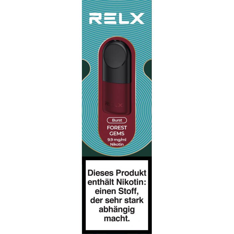 悦刻 RELX Pod-2 Pod Pack-Forest Gems 9.9mg/ml-DE/Waldbeeren-Mix混合莓果9.9mg