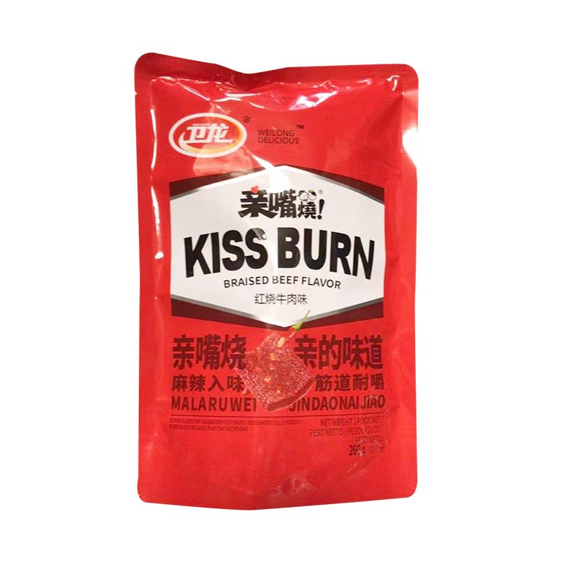 卫龙 亲嘴烧 红烧牛肉味260g/Geschmortes Rindfleisch