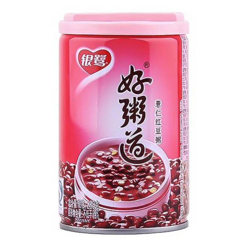银鹭 好粥道 薏仁红豆八宝粥 280g/Klebreissuppe mit Rotbohnen 280g