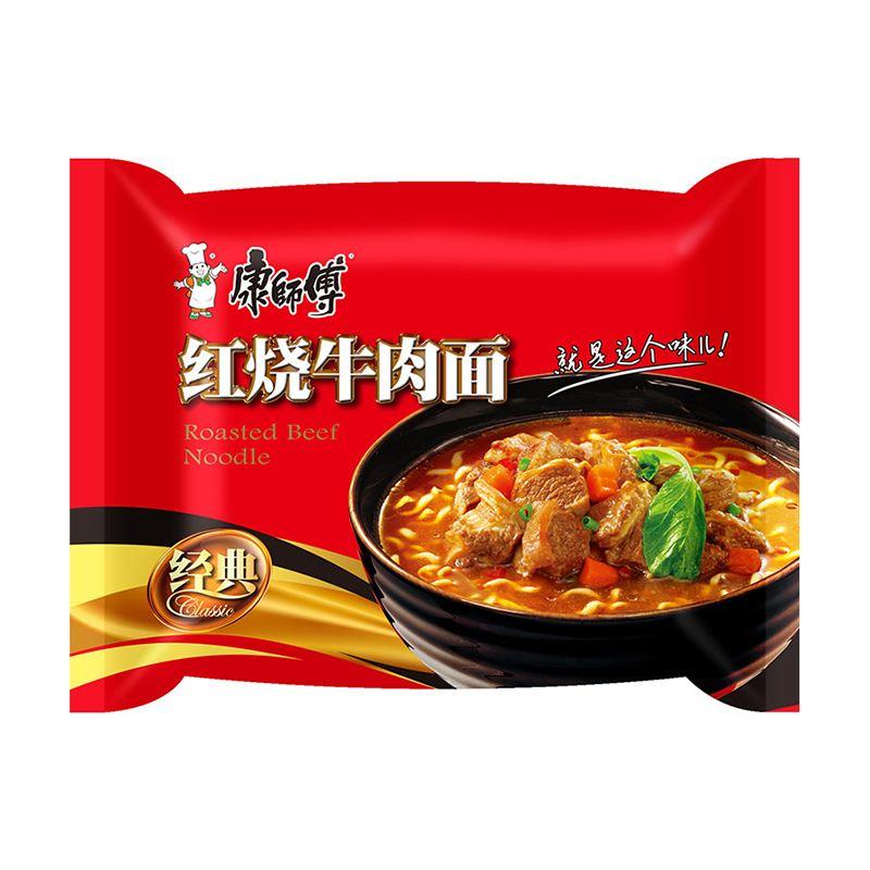 康师傅方便面 红烧牛肉面 105g/Instant Nudeln 