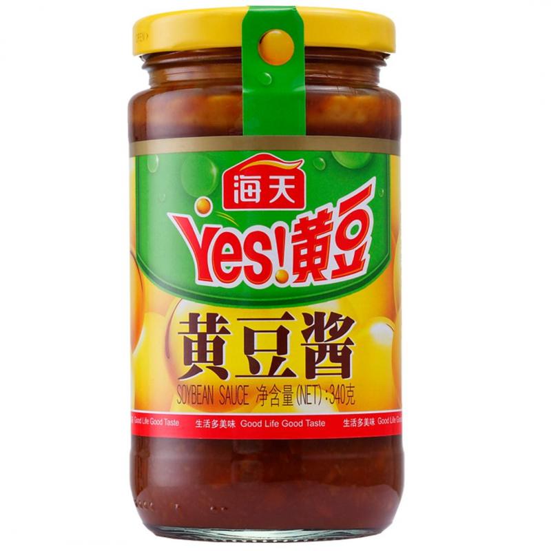 海天 招牌黄豆酱 瓶装 340g/Sojabohnenpasta 340g