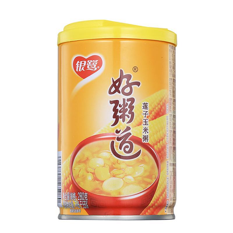 银鹭 好粥道 莲子玉米粥 280g/Suppe mit lotussamen und mais 280g
