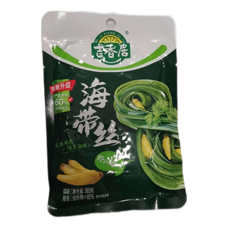 吉香居 海带丝 野山椒味 88g/Wild Mountain Pfeffer und Kelp 88g