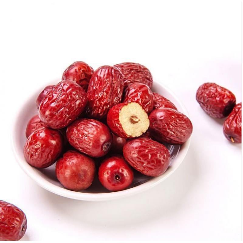 生鲜 新疆大红枣 大包装 红枣 1KG/Xinjiang Red Jujube