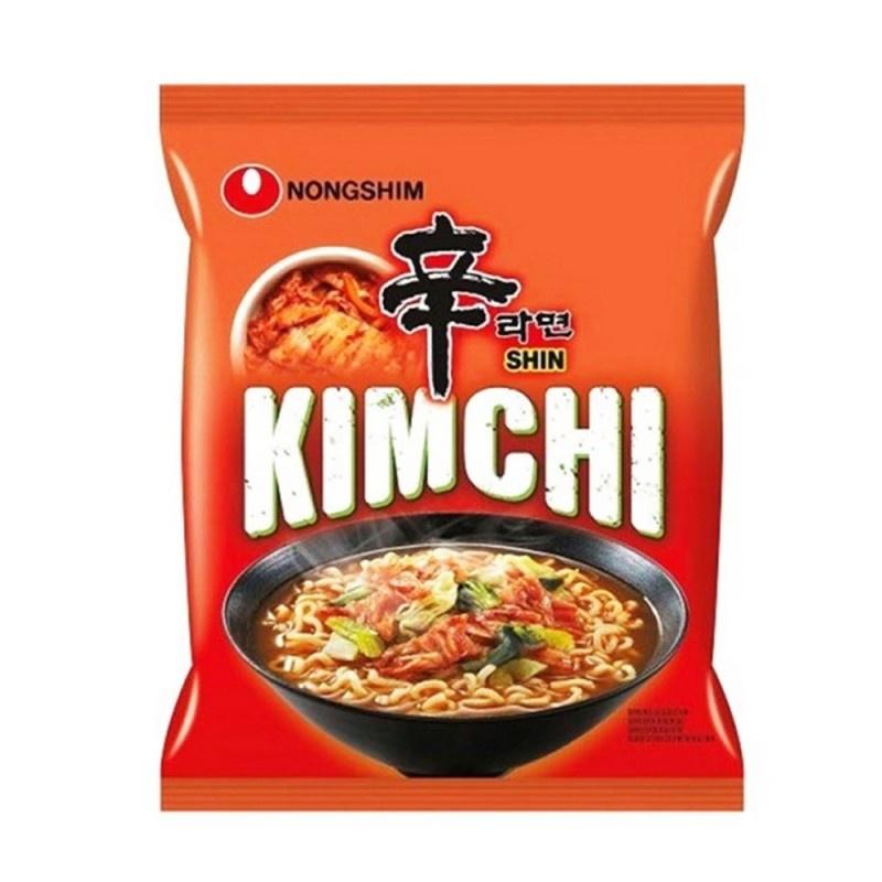 韩国农心 辛拉面 泡菜味/辣白菜味 方便面 120g/NONG SHIM Nudel Shin Ramyum Kim Chi 120g