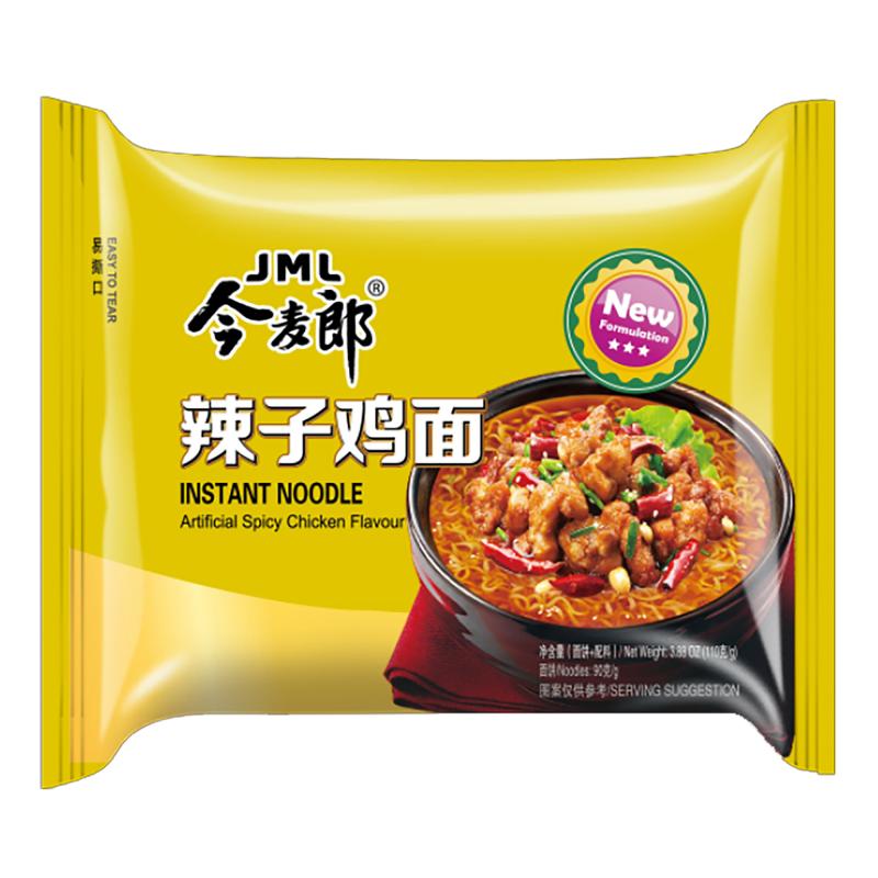 今麦郎 方便面 辣子鸡面105g/Bag Noodle Spicy Chicken Fl
