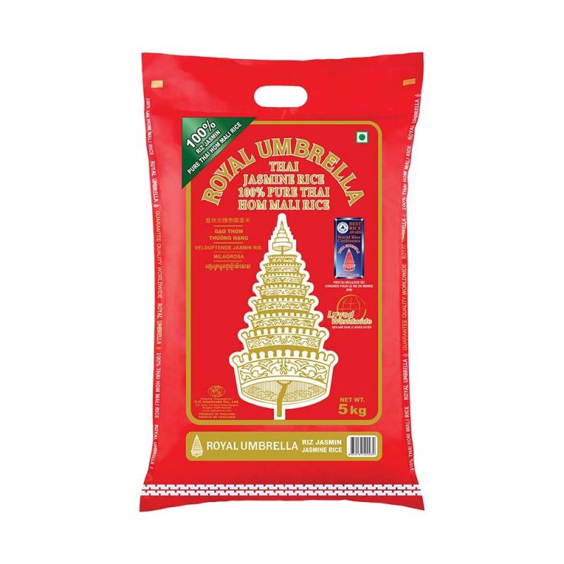 Royal Umbrella Thai Rice 泰国香米 皇族金辉香米 大米 香米4.5kg Langkorn Duftreis