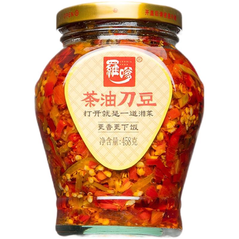 罗嗲 茶油刀豆458g/Schwertbohnen m. Kameliensamenöl u. Chili