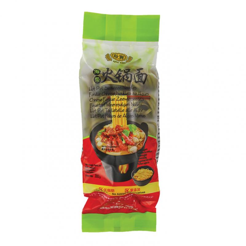 秋实 火锅面 火锅海带面300g/QIU SHI HOT POT KELP SEAWEED NOODLE