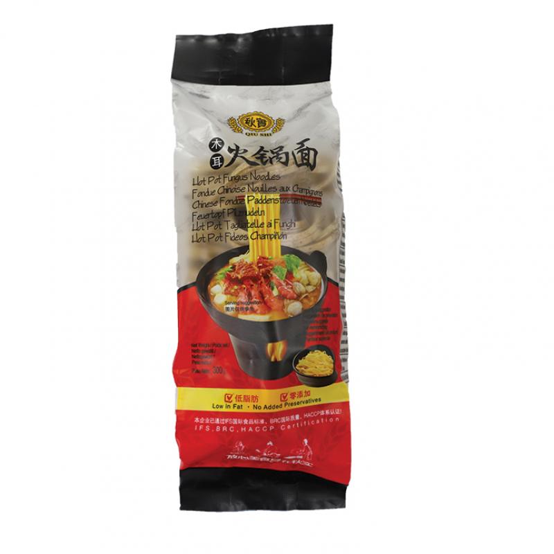 秋实 火锅面 火锅木耳面300g/QIU SHI HOT POT FUNGUS NOODLE