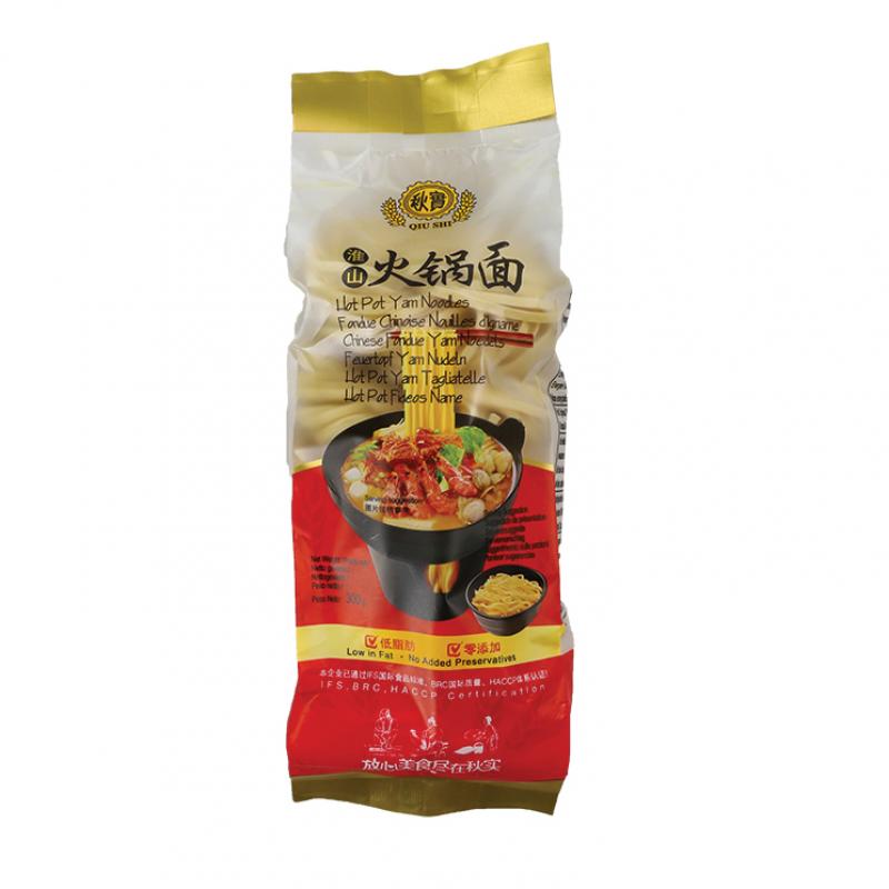 秋实 火锅面 火锅淮山面300g/QIU SHI HOT POT YAM NOODLE