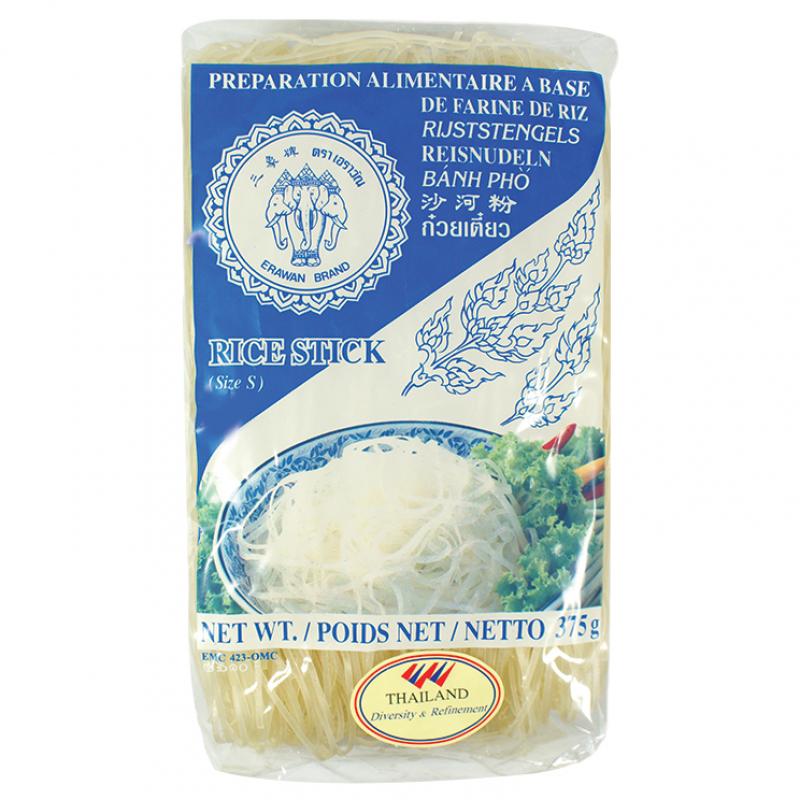 三象 河粉粿条 沙河粉 375g/ERAWAN RICE STICK 1 MM. 