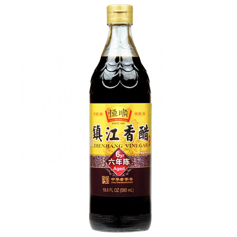 恒顺 六年陈醋 镇江香醋580ml/HENG SHUN ZHENJIANG VINEGAR SIX YEARS 