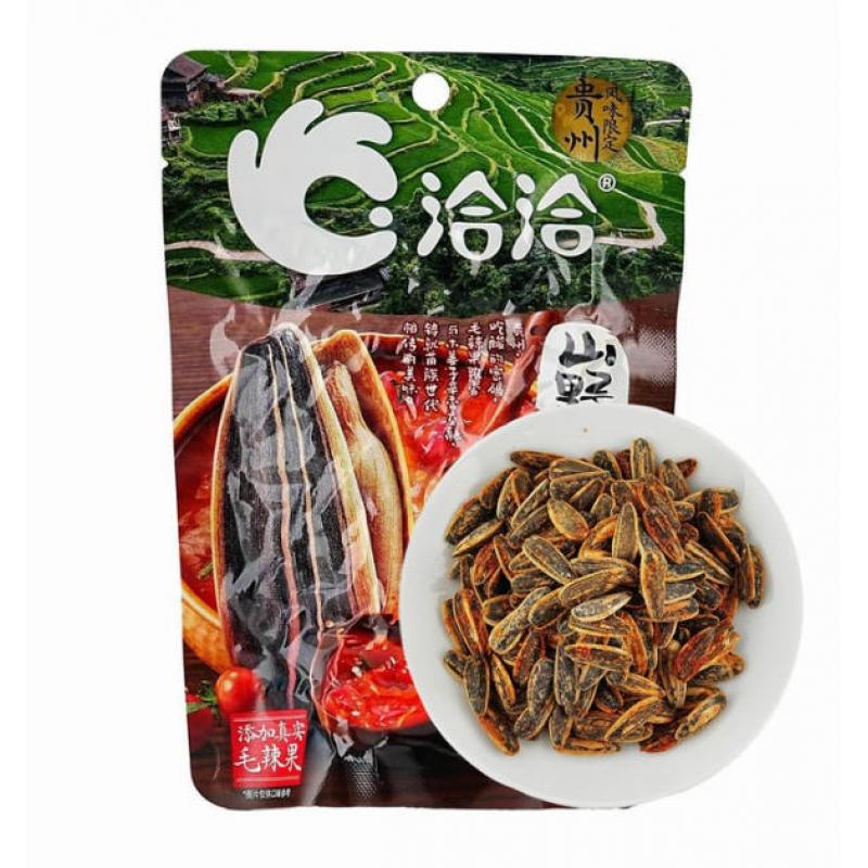 洽洽 山野酸汤味瓜子 88G/Mountains Sauer Suppe Paprika 88G