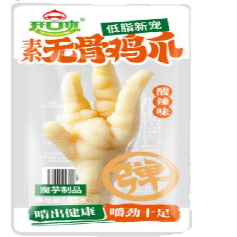 【20包优惠组合装】开口爽 素鸡爪酸辣味 20包装16g*20 /Sauer scharf gewürzte Konjaku Hühnefleischgeschmack