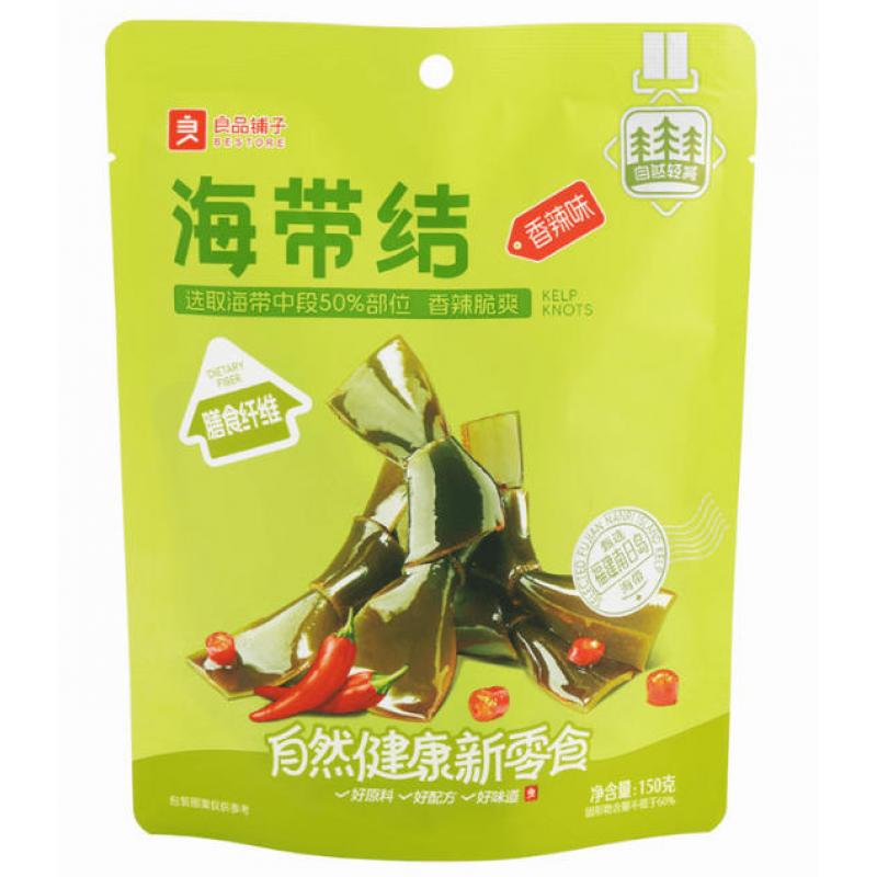 良品铺子 海带结 香辣味 150g/Seetangknoten 150g