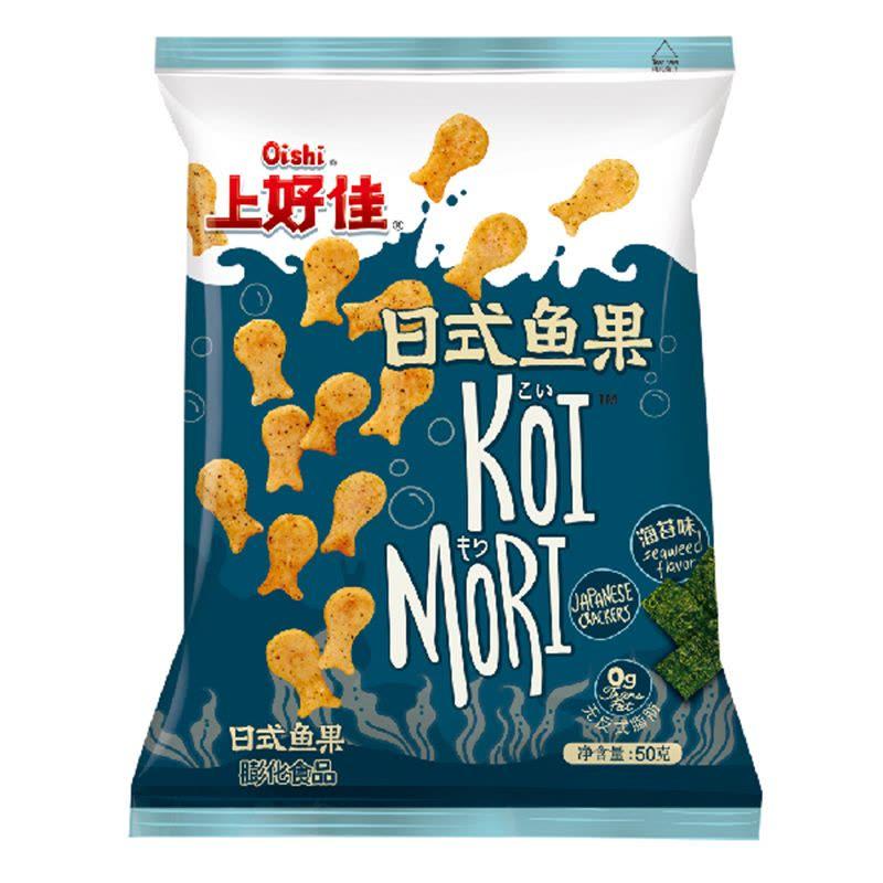 上好佳 日式鱼果 海苔味 50G/Chips in Fischform Seetanggeschmack OISHI 50g