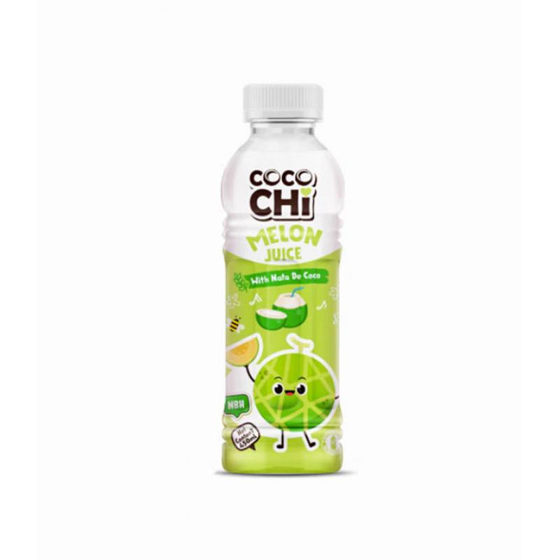 Cocochi 椰奶饮料 哈密瓜味450ml/CocochiMelonJuicewith NatadeCoco