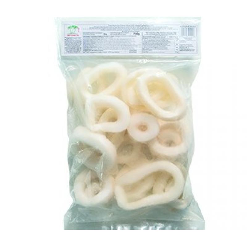 生鲜 冷冻 椰树牌 鱿鱼圈 1KG/Tintenfischring 1KG