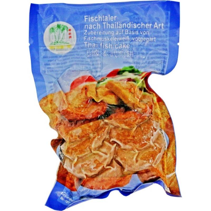 生鲜 冷冻 火锅丸子 椰树牌 鱼饼200g/TCT Thai Fischfrikadelle