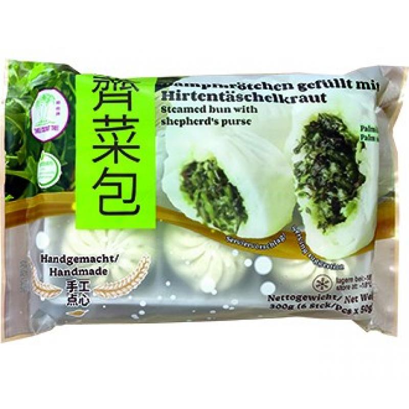 生鲜 冷冻 椰树牌 芥菜包300g/TCT Dampfbrö gefü m Hirtentäschelkr