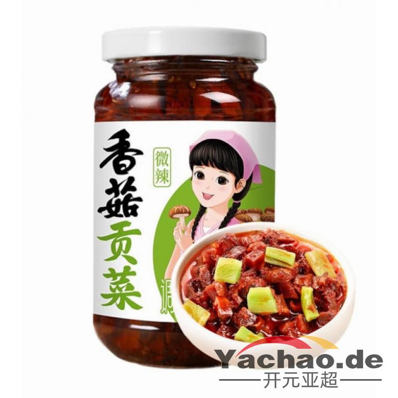 仲景 香菇贡菜230g/Pilzpaste mit Yamakurage