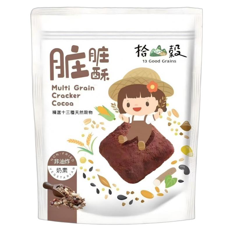 拾山谷 同心饼 脏脏酥72g/Mehrkorncracker m. Kakaopulver