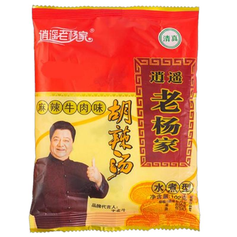 逍遥老杨家 胡辣汤 麻辣牛肉味 102g/Maissupper m. Pfeffer Mala