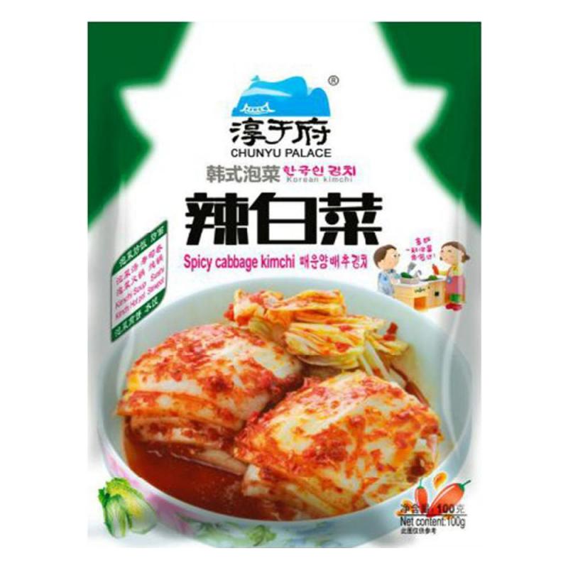 淳于府 韩式辣白菜 泡菜 100g/Koreanische eingelegte Chinakohl