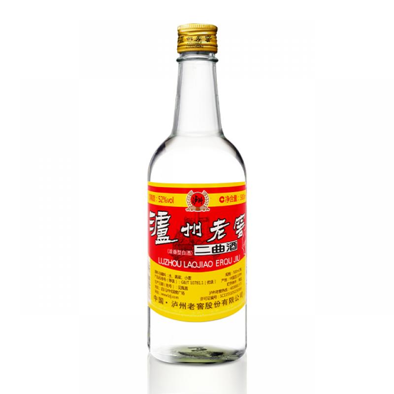 泸州老窖 白酒 二曲 52° 500ml/LUZHOU LAOJIAO  ERQU 500ml