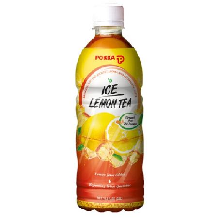 【München】柠檬味冰红茶  Pokka Eistee Zitrone 500ml
