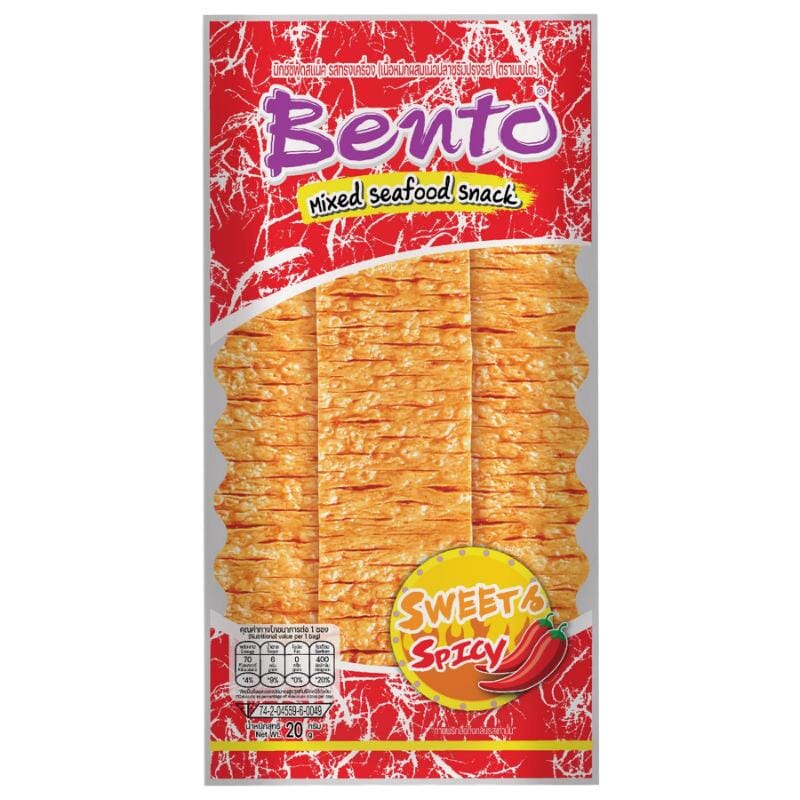【München】鱿鱼丝甜辣味  Bento Tintenfisch Snack Sweet & Spicy 20g