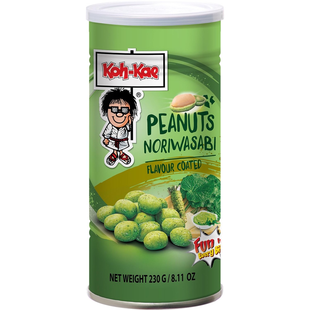 【München】芥末味花生  Koh Kae Erdnüsse mit Wasabi Nori 230g