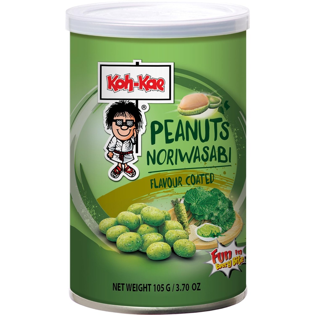 【München】芥末味花生  Koh Kae Erdnüsse mit Wasabi Nori 105g
