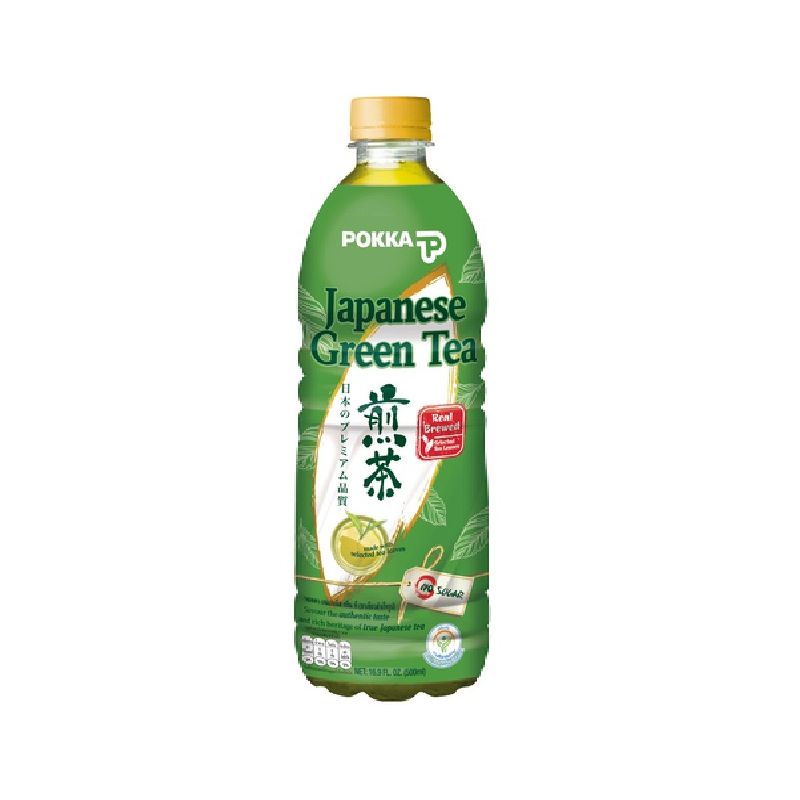 【München】日式绿茶  POKKA grüner Tee 500ml