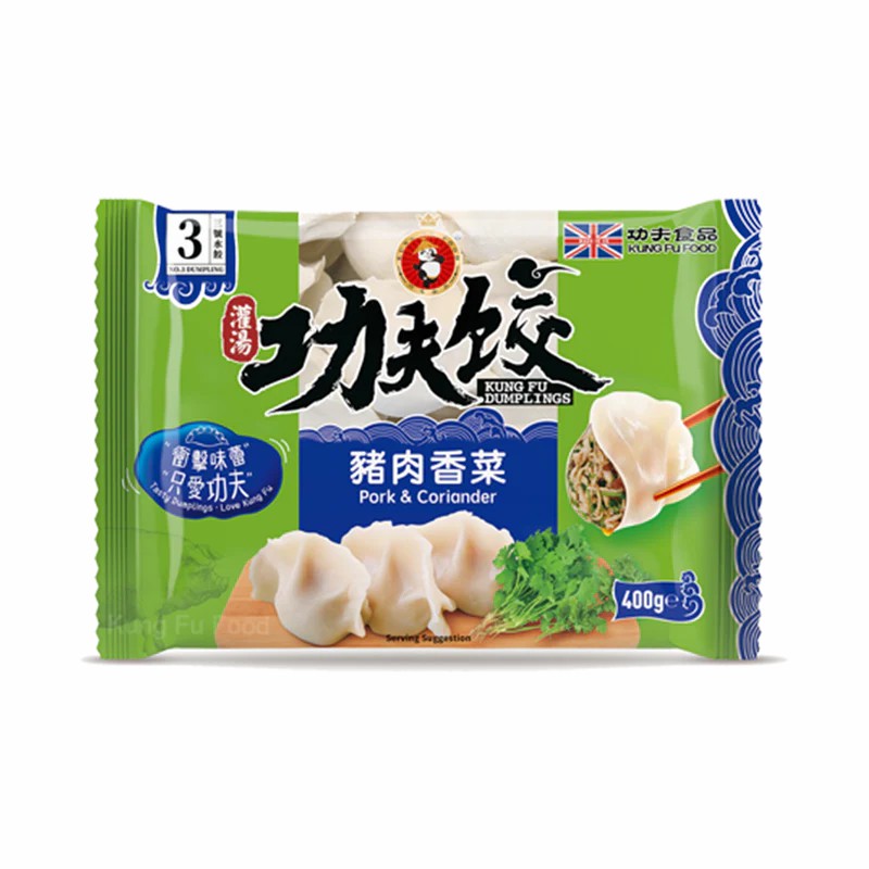 【München】功夫水饺猪肉香菜  Dumpling Schweinefleisch & koriander 400g