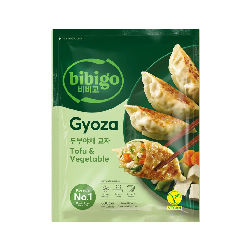【München】韩国蒸饺豆腐素馅大 BIBIGO gyoza Tofu & gemüse 600g