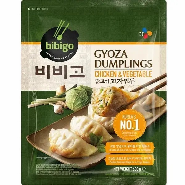 【München】鸡肉蔬菜煎饺 BIBIGO Gyoza Hühnchen & Gemüse 600g