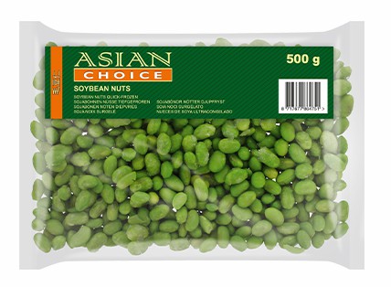 【München】毛豆仁小  Asian Choice Edamame geschält 500g