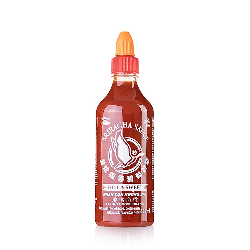 【München】Flying Goose 是拉差 辣酱 甜辣 Sriracha Chilisauce scharf suess 455ml