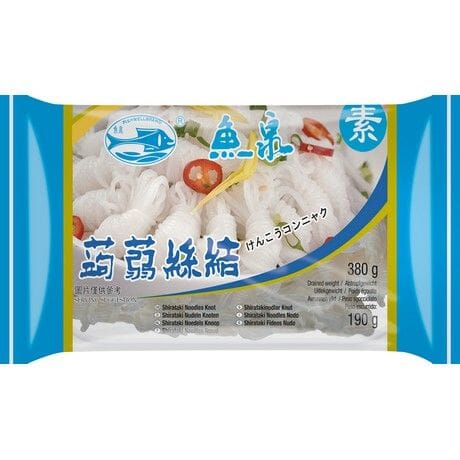 【München】鱼泉魔芋蒟蒻结  FISH WELL Konjak Knoten 380g