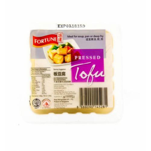 【München】鸿运 鸿运板豆腐 Gepresster Tofu 300g