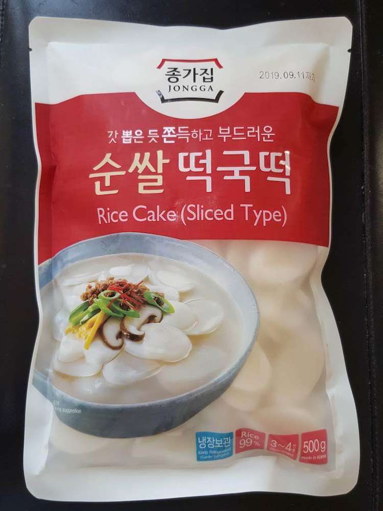 【München】韩国年糕片  JONggA Reiskuchen Scheiben 500g