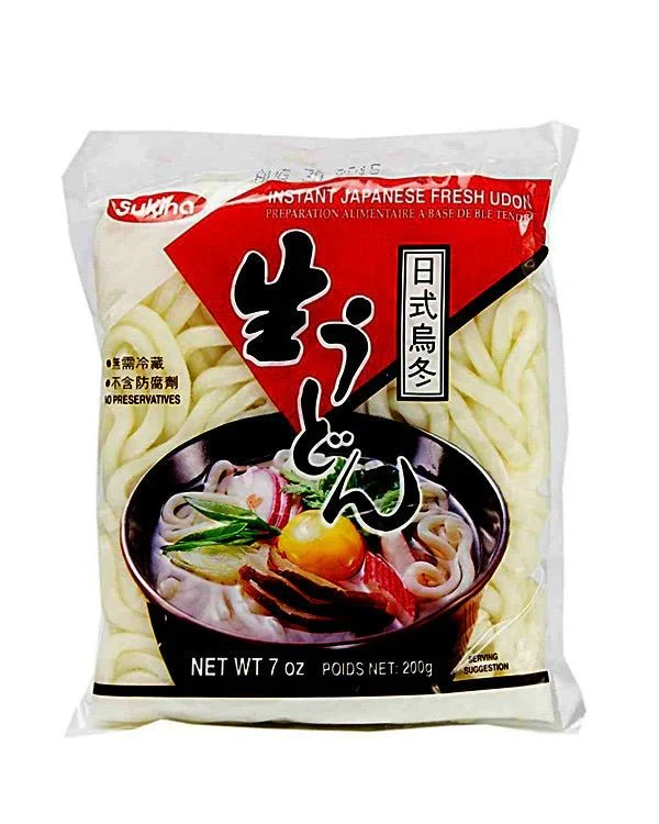 【München】鲜乌冬面  Sukina Udon Nudeln frish 200g