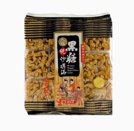 【München】台湾九福黑糖沙琪玛  Sachima Honigkuchen Brown Sugar 227g