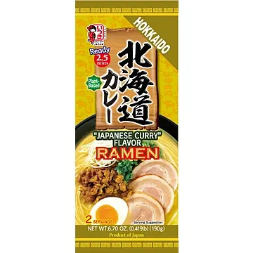 【München】五木 北海道日式咖喱风味拉面 Hokkaido Ramen mit japanischem Curry 186g