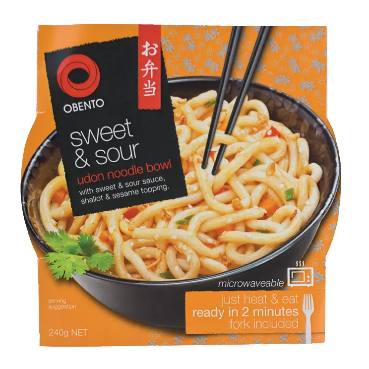 【München】Bento 速食乌冬面 酸甜 Instant Udonnudel süß-saurer  240g